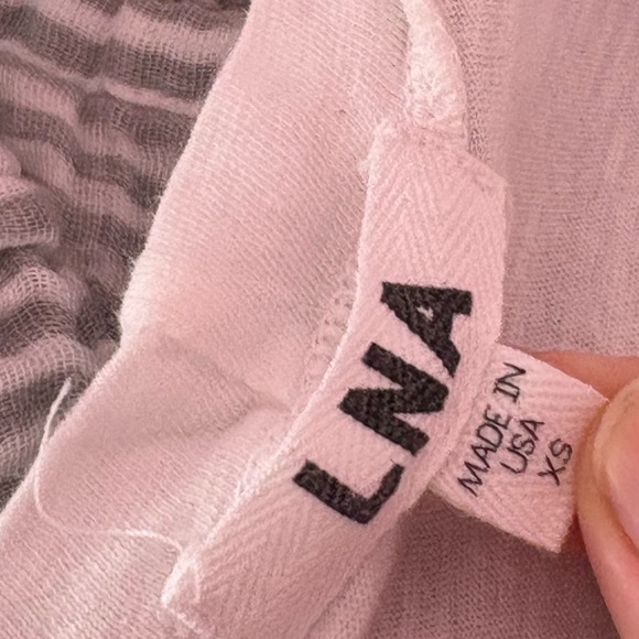 LNA Razor Cut Out Top XS - Picture 3 of 4